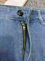 285 Pcs Spring Summer New Retro Distressed Men's Washed Cotton Loose Jeans S-2XL, Individual Packing With Hang Tag & Waist Card - Image 2