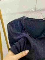 106 Pcs Chic Pure Style Sexy Short Sleeve T-Shirts With Small Split Hem Soft Stretchy Fabric - Image 3