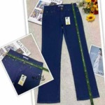 Spring New High Stretch American Style Loose Multi-button Straight Jeans | Around 100 Pcs Stock Clearance, 10.6 CNY All Clear - Image 2
