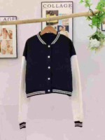 Women's Colorblock Sexy Spice Girl Baseball Jacket, Approx 1160 Pieces Bulk Stock for Wholesale Export - Image 5