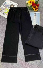 New Spring Summer Vintage Washed Cotton Narrow Straight Jeans 870PCS Bulk Stock Wholesale - Image 9