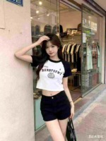 Clearance Wholesale Chinese Stock Cropped Knit Short Sleeve Tops - 2085 Pieces Total - Image 9