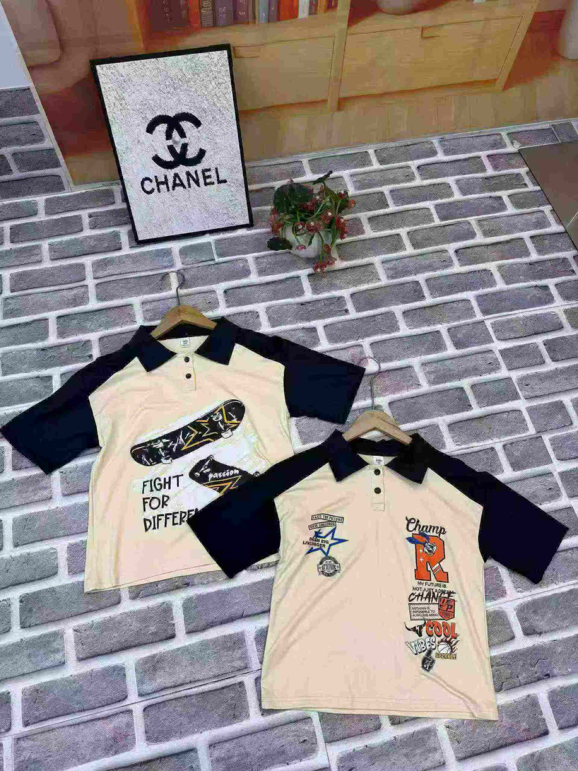 Clearance Kids Polo Short Sleeve Tops 600PCS Bulk Wholesale Clothing Stock Lots - Image 1