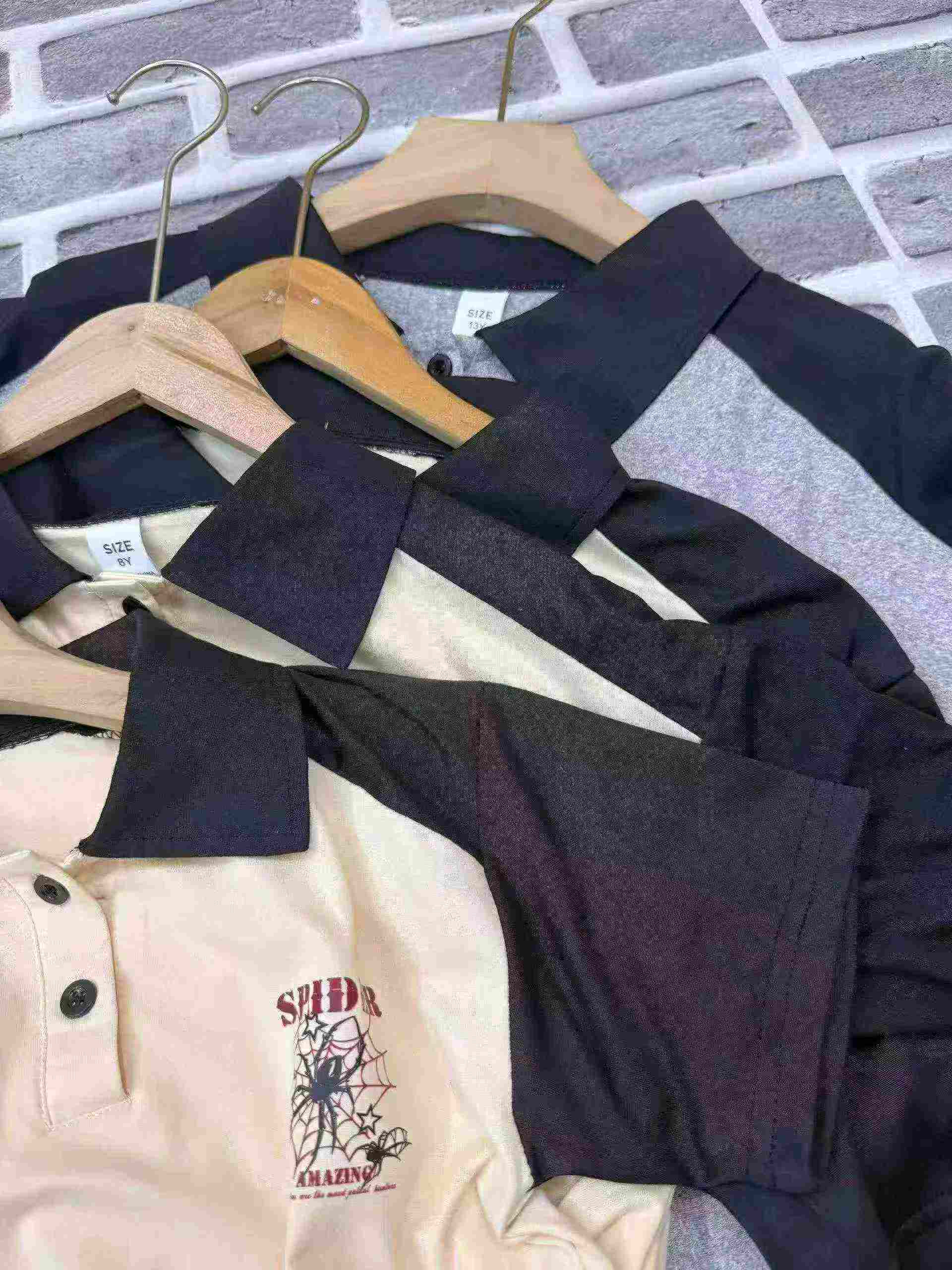 Clearance Kids Polo Short Sleeve Tops 600PCS Bulk Wholesale Clothing Stock Lots - Image 2