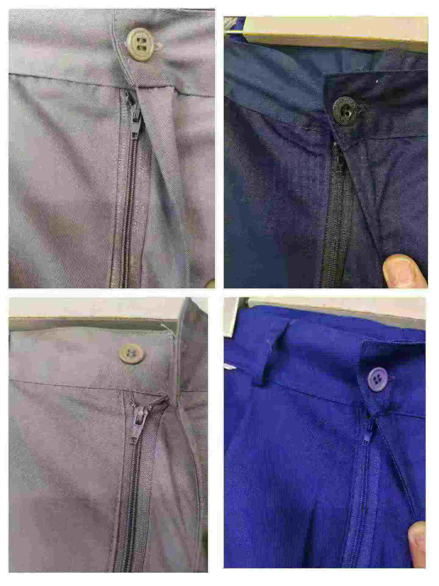 Clearance Bulk Plus Size Solid Men's Work Pants, About 130 Pcs, Size M-2XL, 2 Styles, Individually Packed - Image 2