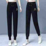 Spring New Trending Bear Loose Harem Elastic Waist Tapered Cotton Sweatpants, L-2XL, 175 Pieces, Bulk Clearance Wholesale - Image 7