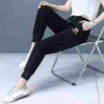 Spring New Trending Bear Loose Harem Elastic Waist Tapered Cotton Sweatpants, L-2XL, 175 Pieces, Bulk Clearance Wholesale - Image 5