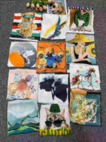 Summer Cool Quick Dry Tencel Printed Short Sleeve Tops, 2000 Pcs Chinese Clothing Stock Lots For Bulk Wholesale - Image 3