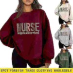 Assorted Men Women Loose Casual Long Sleeve Sweatshirts 70% Cotton S-3XL 14280 Pcs Bulk Stock Wholesale - Image 8