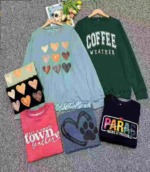 Assorted Men Women Loose Casual Long Sleeve Sweatshirts 70% Cotton S-3XL 14280 Pcs Bulk Stock Wholesale - Image 6