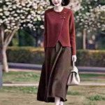 Clearance Stock: 115 Sets Chinese Style Irregular Top & Skirt Matching Set - Image 1