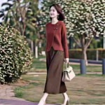 Clearance Stock: 115 Sets Chinese Style Irregular Top & Skirt Matching Set - Image 9