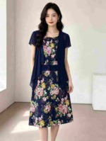 859 Pieces Floral Patchwork Linen Chiffon Dresses Wholesale Stock Lot - Image 8
