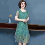 184 Pieces Soft Elastic Mesh Dress Irregular Hem Chinese Stock Clothing Wholesale - Image 6