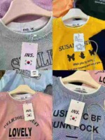 10000 Pcs Women's Fake Two-piece Colorblock High Stretch Slim Summer Short Sleeve T-shirts Stock Wholesale - Image 3