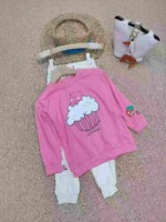 Clearance 516 Sets Kids Casual Sports Cotton Two-piece Set Size 100-140 Individual Packing - Image 5