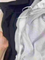 Approx 750 Pieces Clearance Stock: Spring Autumn Vintage Branded Loose Hooded Zip Up Cardigan Sweatshirts for Men Women Couples, Fleece & Non-Fleece Available - Image 7