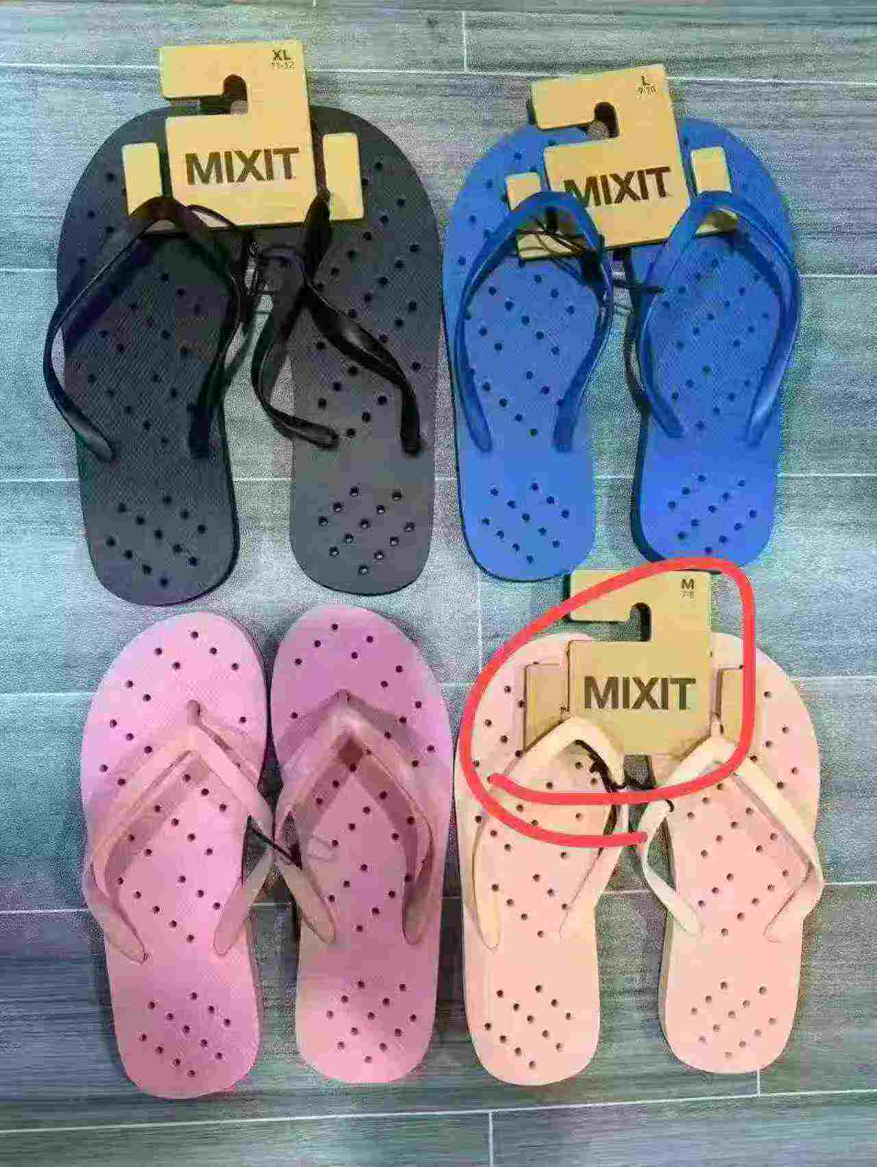 Branded Flip Flops Slippers 11400 Pairs Bulk Clearance Wholesale - Image 1