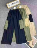 Approx 4200 Pieces Cotton Large Pocket Cargo Pants Bulk Stock - Image 9