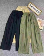 Approx 4200 Pieces Cotton Large Pocket Cargo Pants Bulk Stock - Image 8