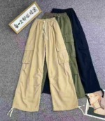 Approx 4200 Pieces Cotton Large Pocket Cargo Pants Bulk Stock - Image 4