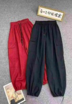 Approx 4200 Pieces Cotton Large Pocket Cargo Pants Bulk Stock - Image 2