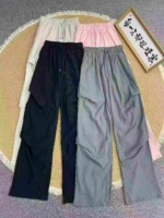 Casual Straight Cut American Style Couple Cargo Pants - 3084 Pieces Bulk Stock For Wholesale - Image 9