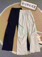 Casual Straight Cut American Style Couple Cargo Pants - 3084 Pieces Bulk Stock For Wholesale - Image 8