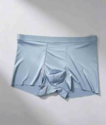 20000 Pcs Miiow Ice Silk Seamless Men's Boxer Briefs, Antibacterial Breathable Clearance Stock Wholesale - Image 9