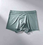 20000 Pcs Miiow Ice Silk Seamless Men's Boxer Briefs, Antibacterial Breathable Clearance Stock Wholesale - Image 5