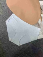 5000 Pcs Women's Ice Silk Seamless High-waist Panties Summer Thin Breathable Bulk Stock Underwear - Image 5