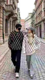 Clearance Sale: 250 Pieces Autumn Winter Thick Oversized Jacquard Crew Neck Pullover Sweaters - Image 7