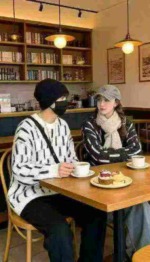 Clearance Sale: 250 Pieces Autumn Winter Thick Oversized Jacquard Crew Neck Pullover Sweaters - Image 4