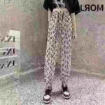 1045 Pcs Women's Summer Ice Silk Pants, Loose Dropping Elastic Ankle Casual Anti-mosquito Stock Lot Pants - Image 5