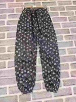 1045 Pcs Women's Summer Ice Silk Pants, Loose Dropping Elastic Ankle Casual Anti-mosquito Stock Lot Pants - Image 2