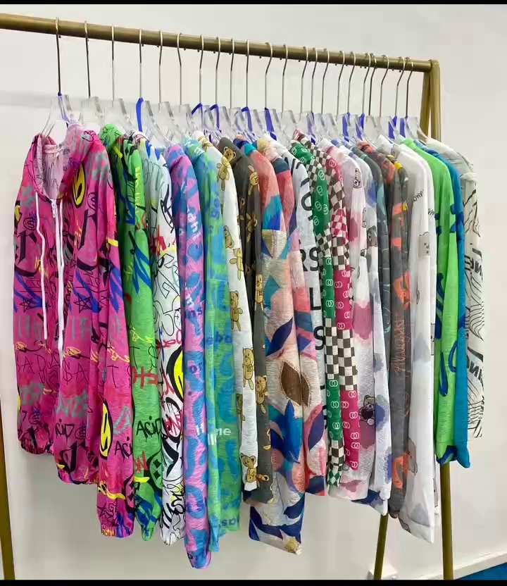 Bulk Lot 4998 Pcs Nano Silk Sun Protection Hooded Zip Up Jackets Sizes M-2XL With Individual Packing - Image 1