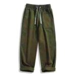 Clearance Stock Men's Summer Japanese Style Loose Wide Leg Twill Cotton Work Pants Bulk Wholesale Export - Image 9