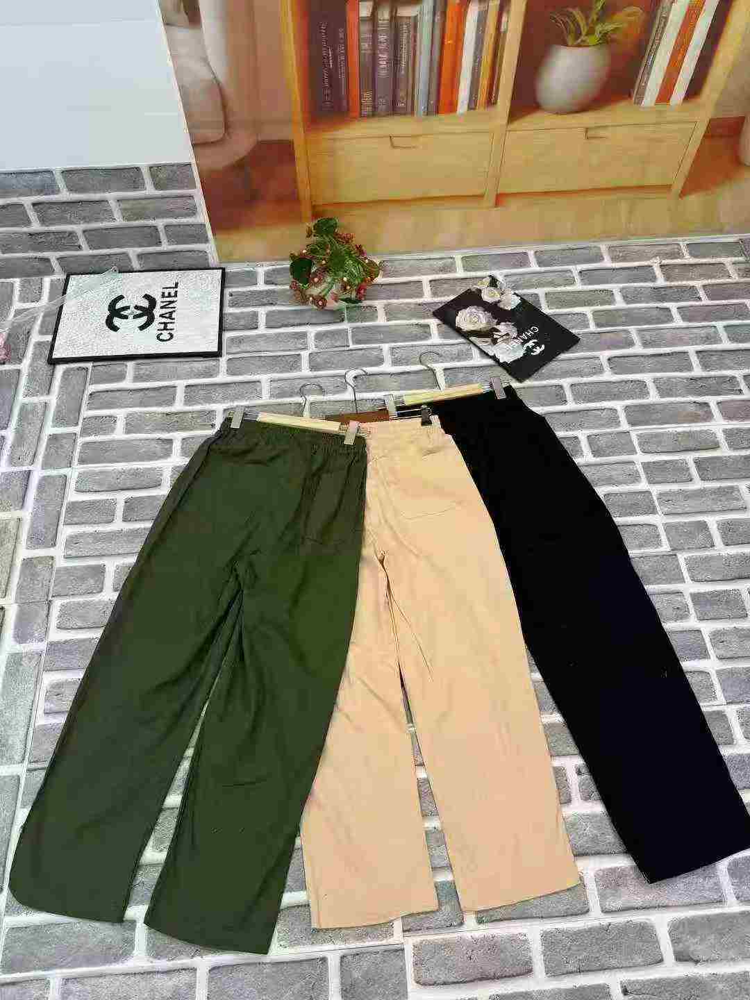 Clearance Stock Men's Summer Japanese Style Loose Wide Leg Twill Cotton Work Pants Bulk Wholesale Export - Image 2