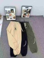 Clearance Stock Men's Spring American Trendy Loose Drawstring Casual Sports Pants Sizes M-4XL Bulk Wholesale - Image 4