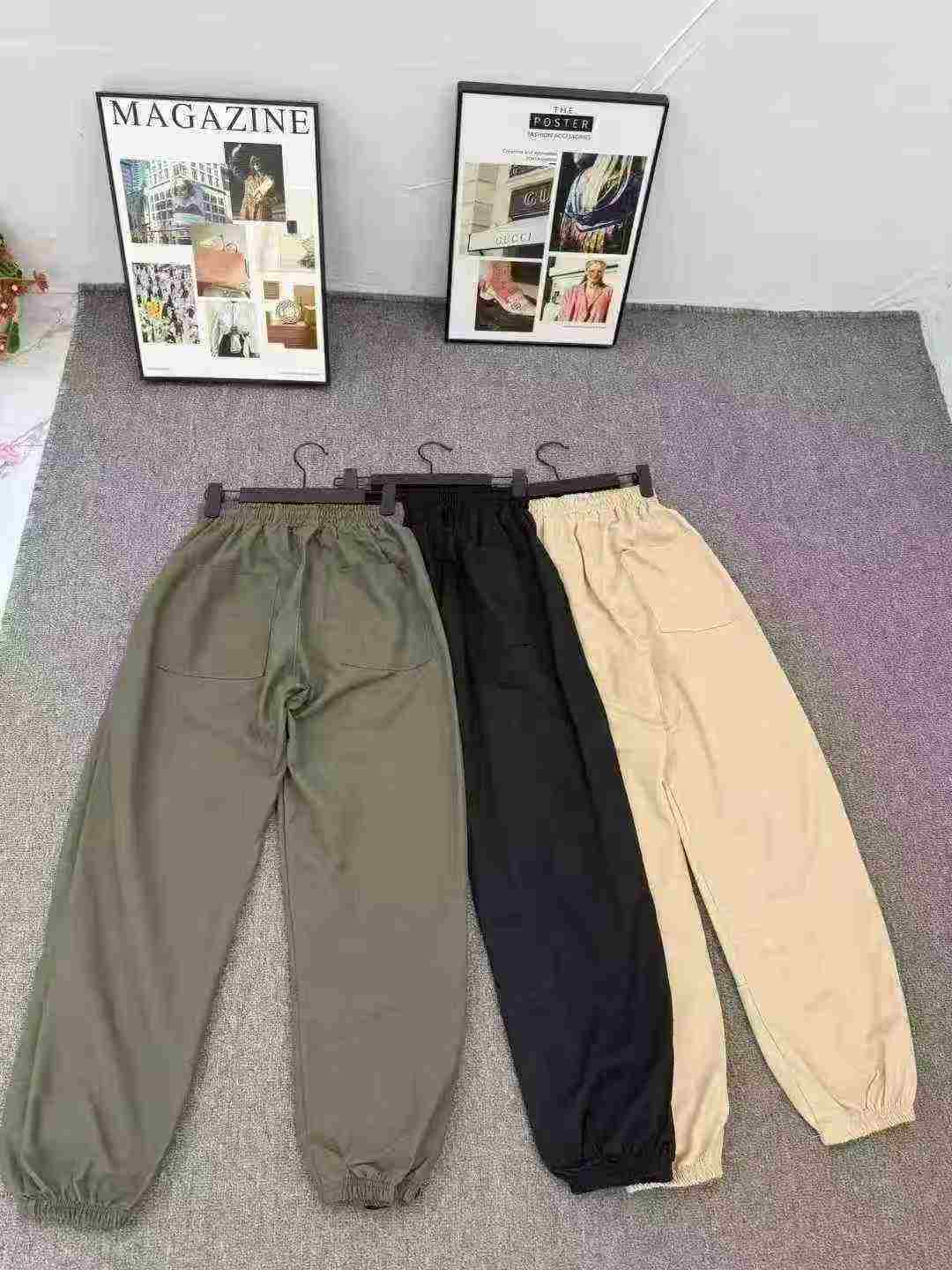 Clearance Stock Men's Spring American Trendy Loose Drawstring Casual Sports Pants Sizes M-4XL Bulk Wholesale - Image 2