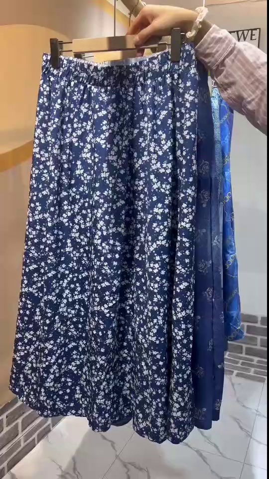 Bulk Clearance 120 Pieces Plus Size Long Maxi Skirts S-4XL Individual Packing - Chinese Clothing Stock Wholesale - Image 1