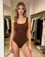 Approx 150 Pcs European American Style Sexy Backless Strap Camisole Bodysuits S-XL Multi Color High Stretch Bulk Stock Wholesale - Image 9