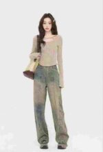 French Unique Sweet & Spicy Cropped Long Sleeve Knit Tops, 4 Colors One Size, 900 Pcs Bulk Stock Wholesale Export - Image 9