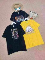 Clearance Trendy Pure Cotton Fashion Couple T-Shirts Bulk Chinese Clothing Stock Wholesale Export - Image 4