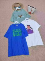 Clearance Trendy Pure Cotton Fashion Couple T-Shirts Bulk Chinese Clothing Stock Wholesale Export - Image 3