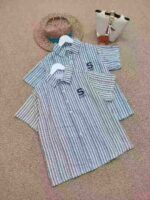 Clearance Bulk Stock: 340 Pcs Summer Men's Retro Korean Style Short Sleeve Shirts - Image 5