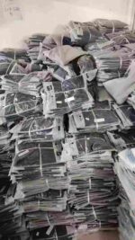 Clearance Sale Casual Fake Two-Piece Sling Loose Short Sleeve Dress Bulk Wholesale Chinese Clothing Stock Lots - Image 3