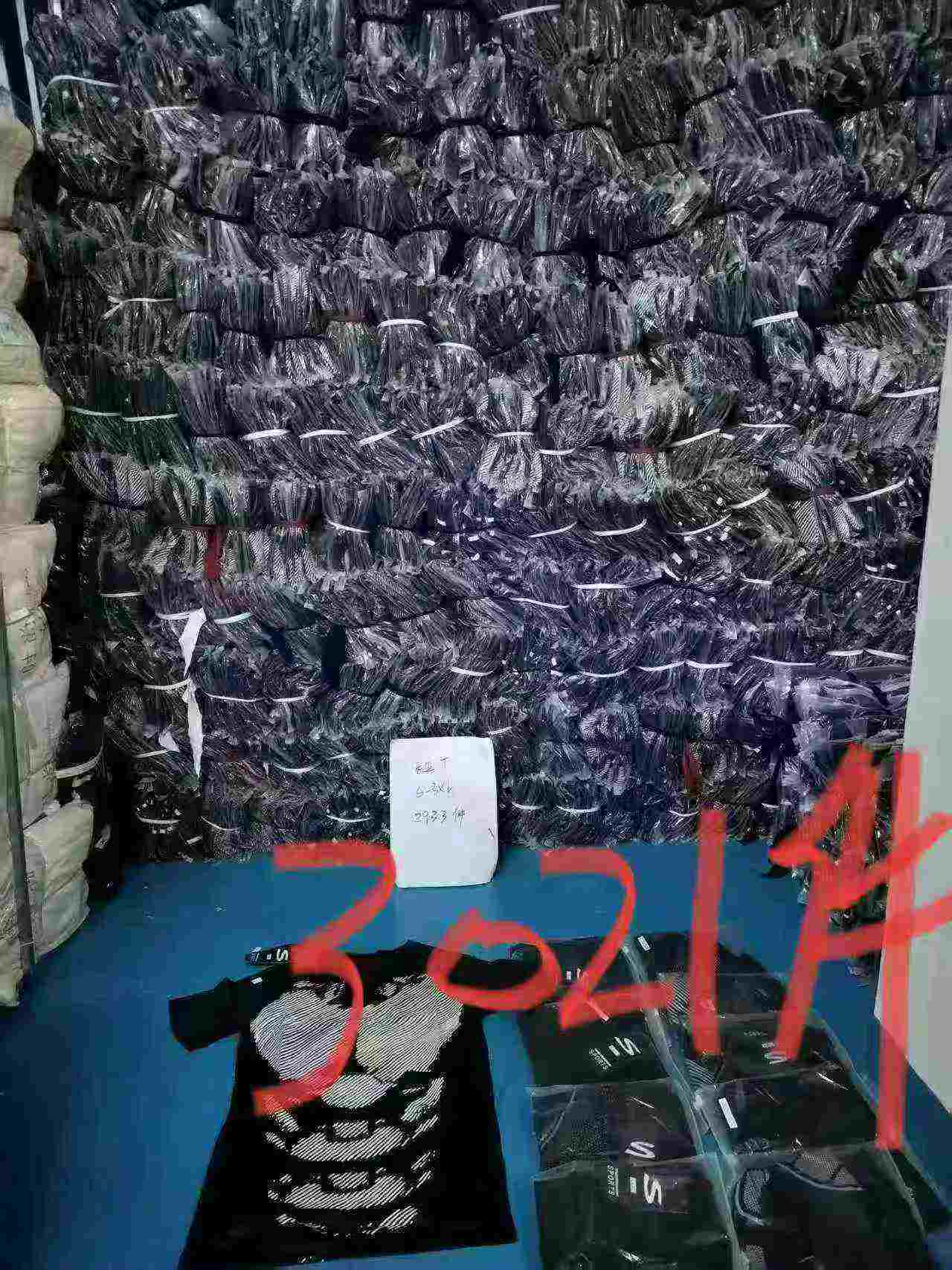 Clearance Bulk Breathable Quick Dry High Stretch Sports Gym Short Sleeve T-Shirts Wholesale Export - Image 2