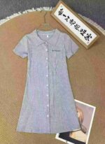 Bulk Wholesale Sexy Women's Checkerboard Polo Short Dress Chinese Clothing Stock Lots - Image 8