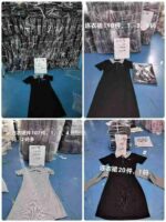 Bulk Wholesale Sexy Women's Checkerboard Polo Short Dress Chinese Clothing Stock Lots - Image 2